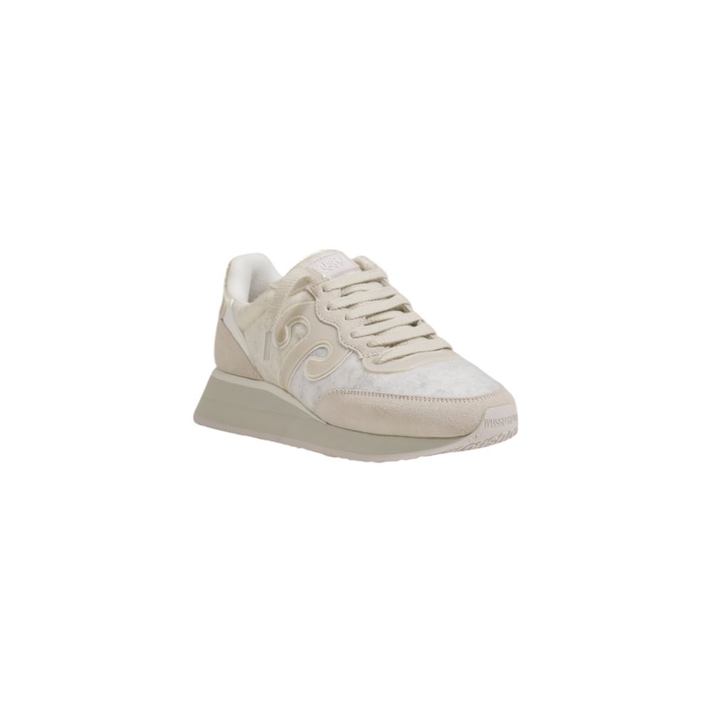 Cream Wool Sneaker