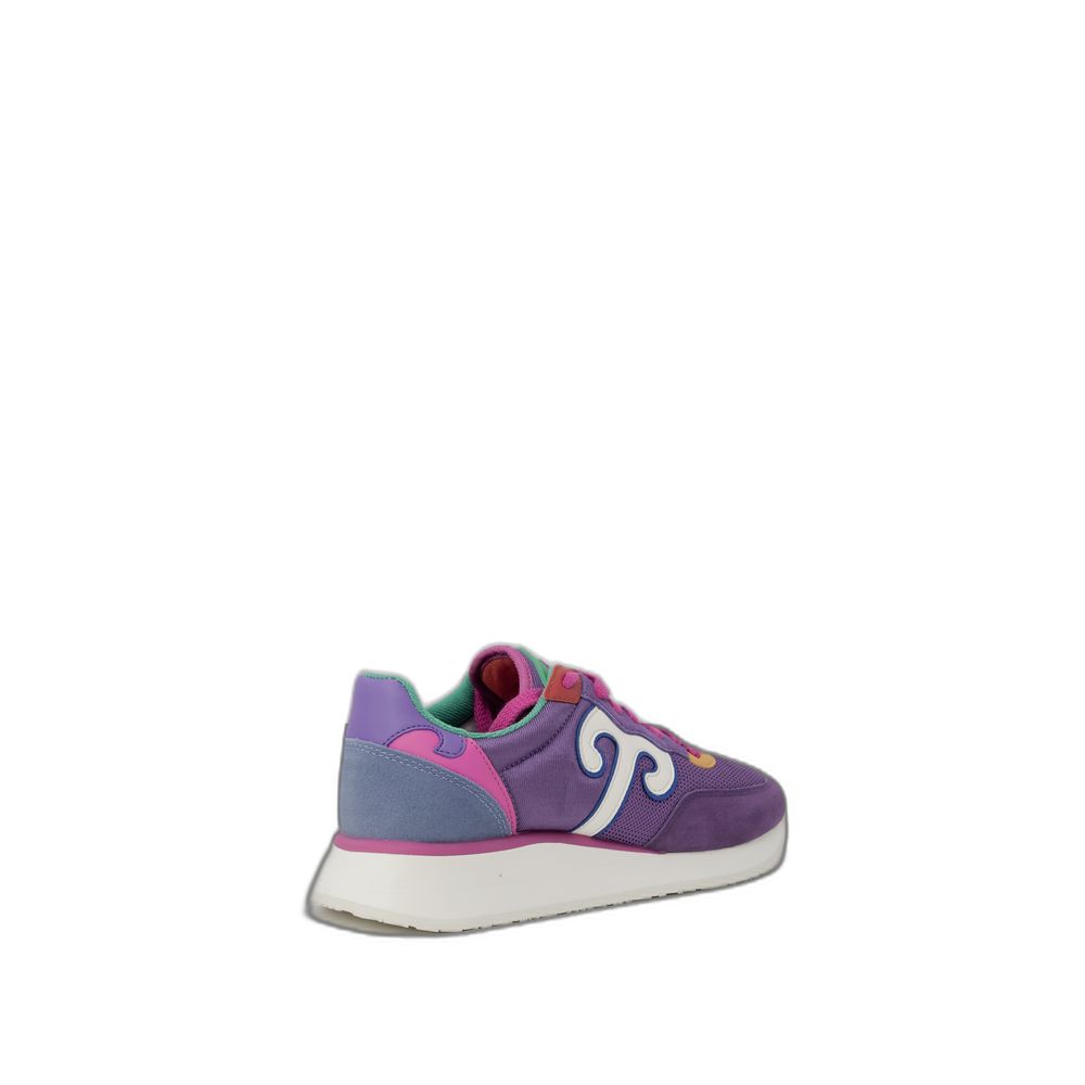 Purple Leather Sneaker