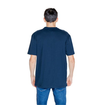 Blue Cotton Rigenerato T-Shirt