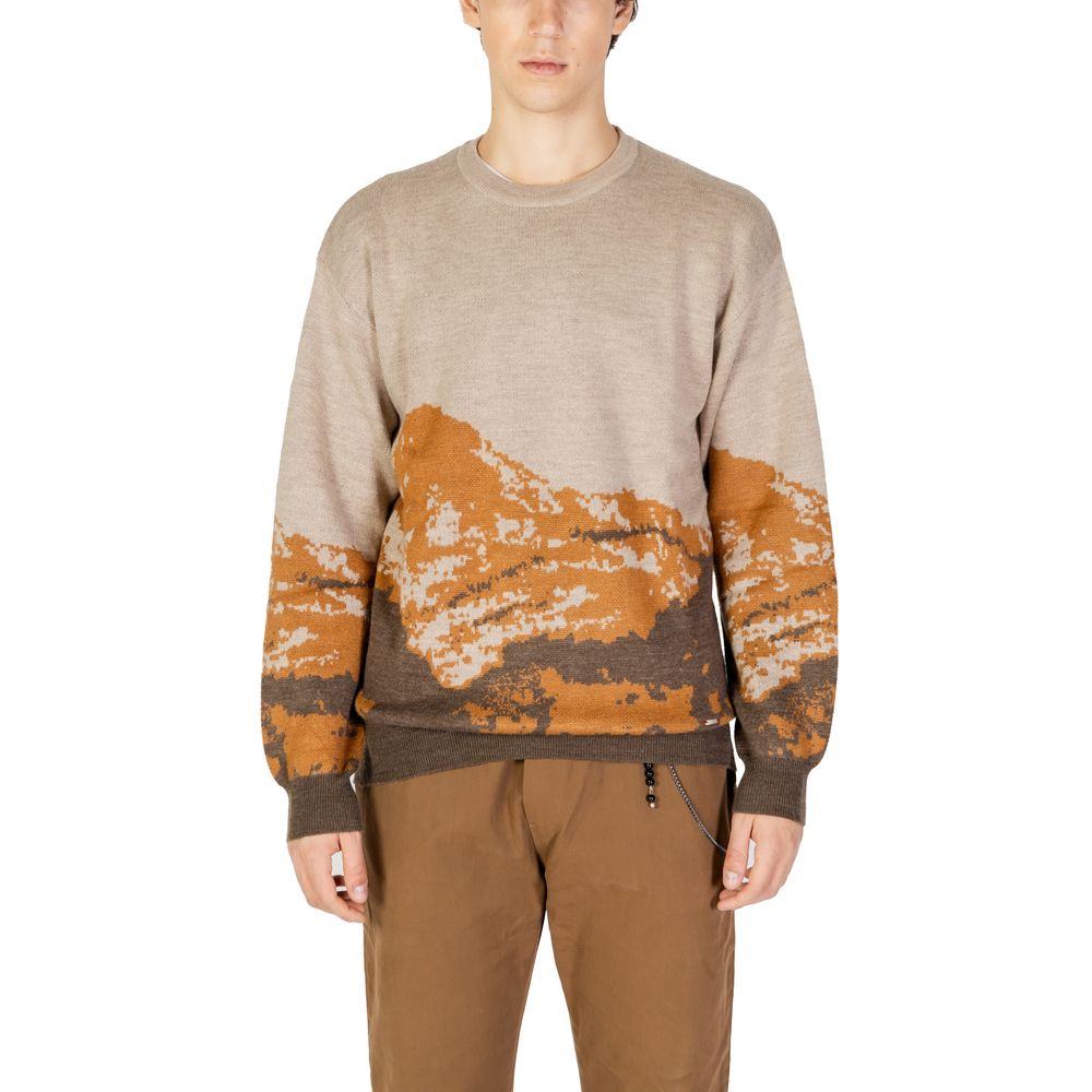 Brown Acrylic Sweater