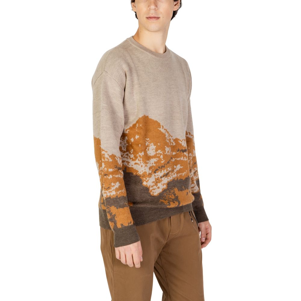 Brown Acrylic Sweater