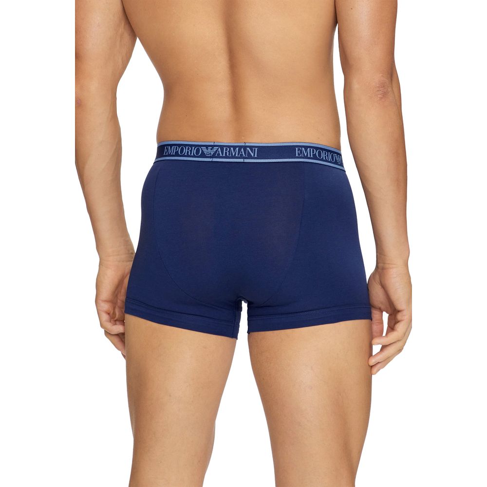 Blue Cotton Underwear