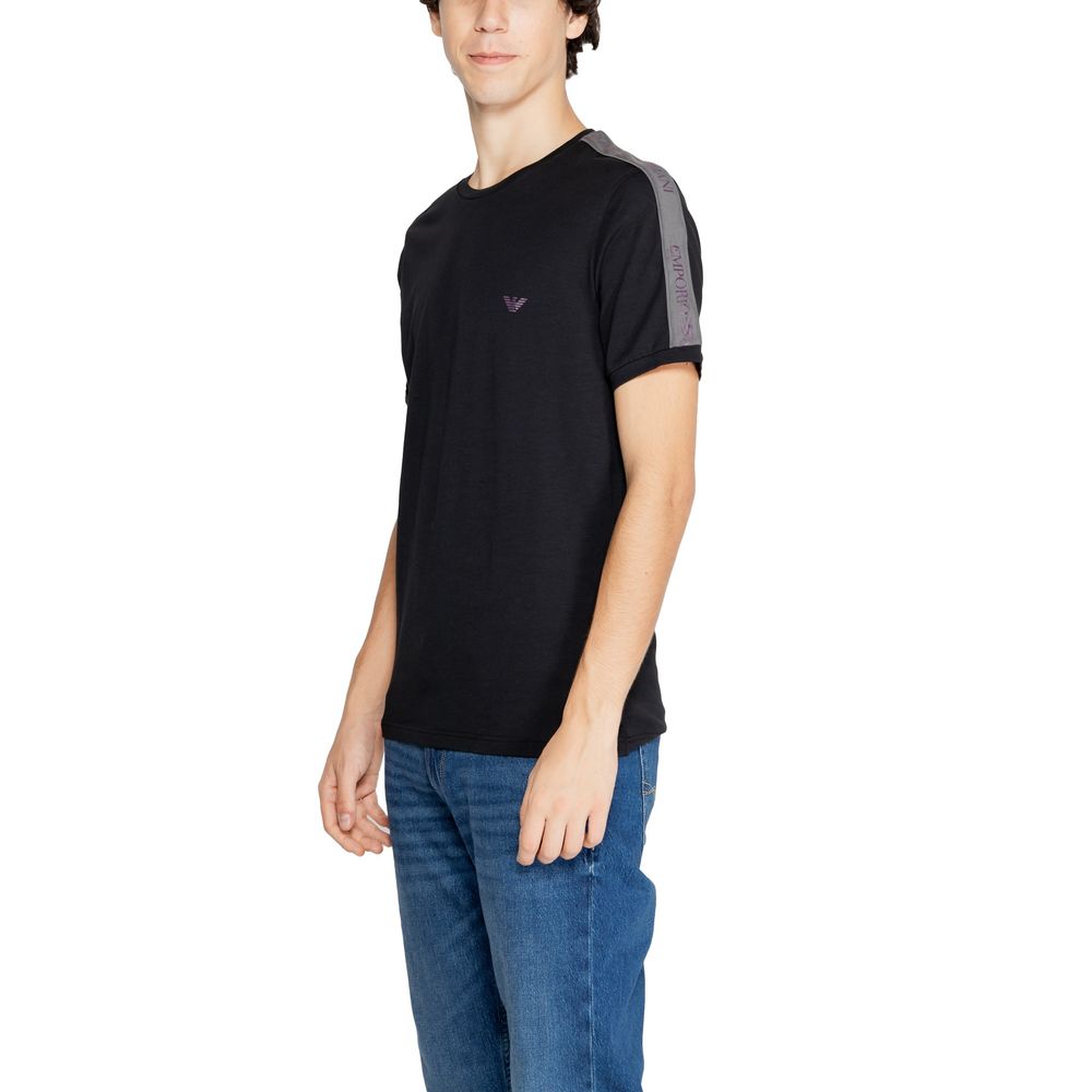 Black Cotton T-Shirt