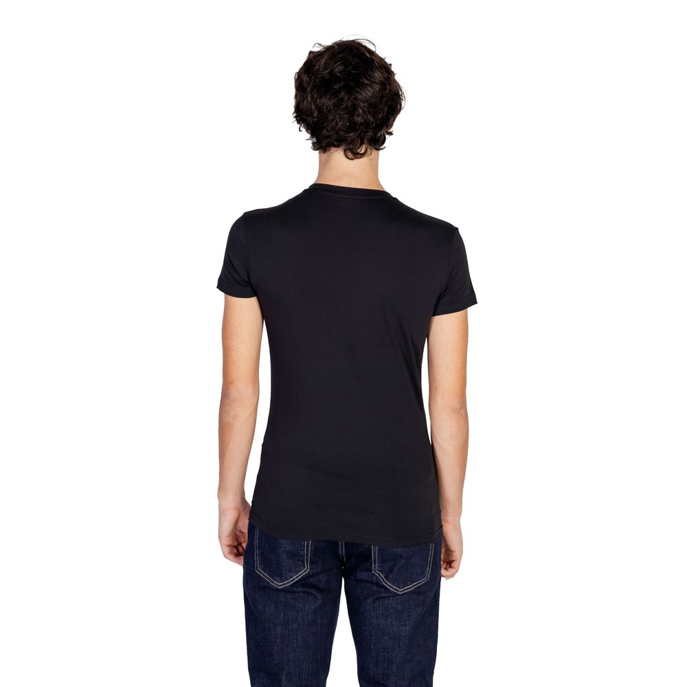 Black Cotton T-Shirt