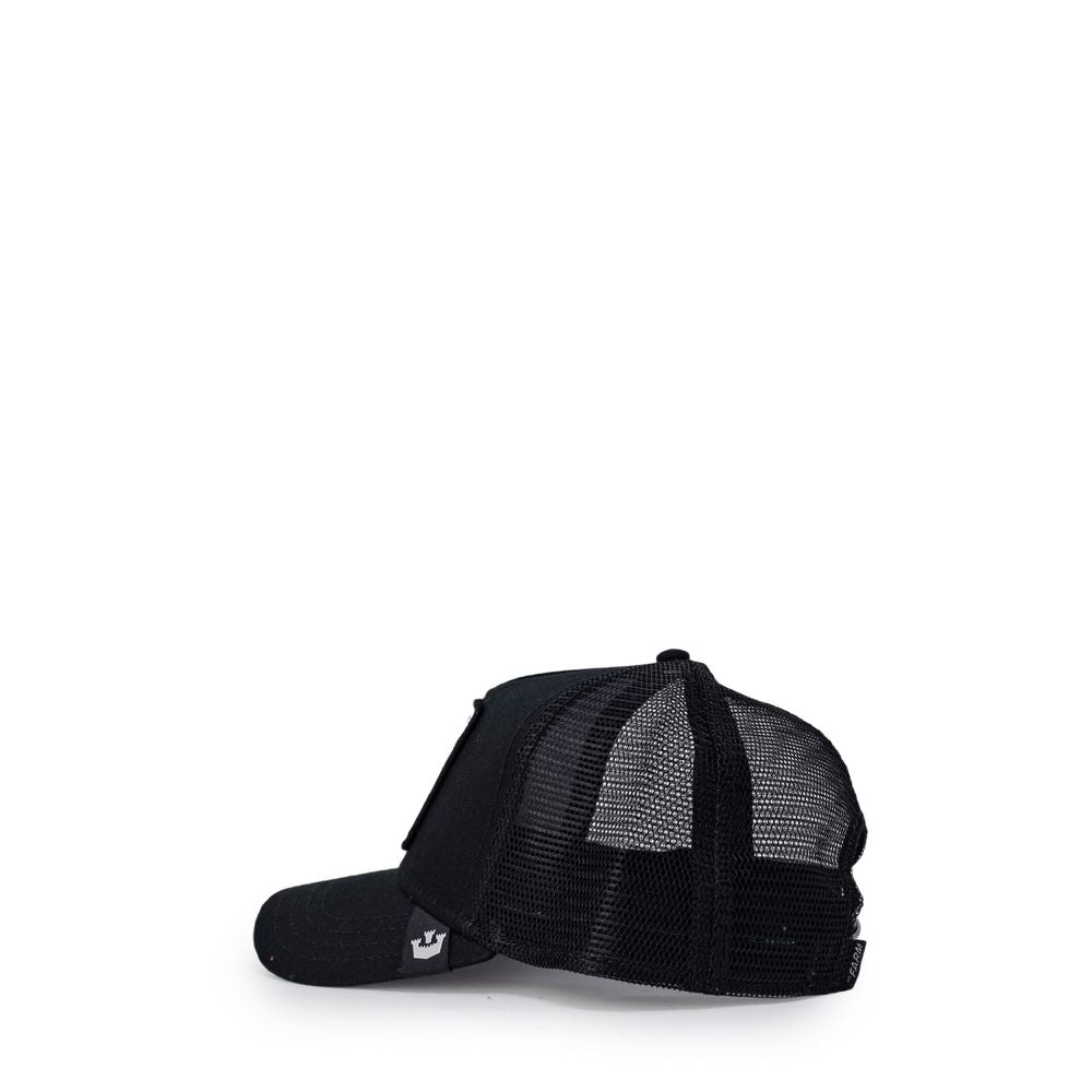 Black Cotton Hats & Cap