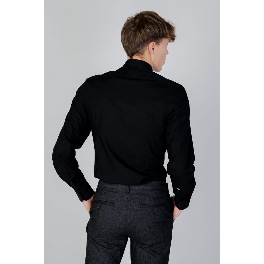 Black Cotton Shirt