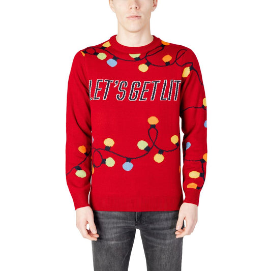 Red Marabou Sweater