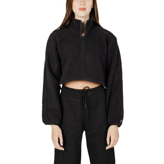 Black Polyester Sweater