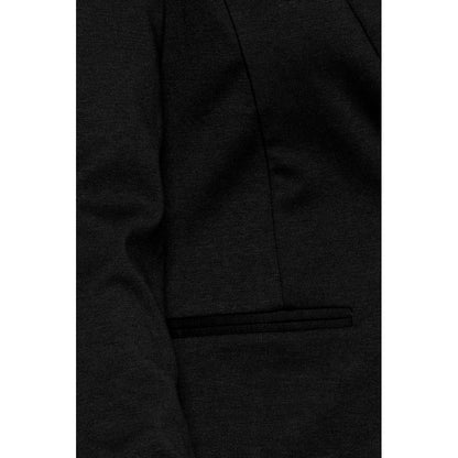 Black Polyester Suits & Blazer