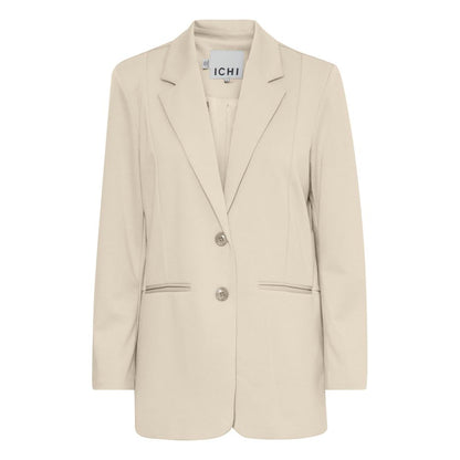 Beige Recycled Polyester Suits & Blazer