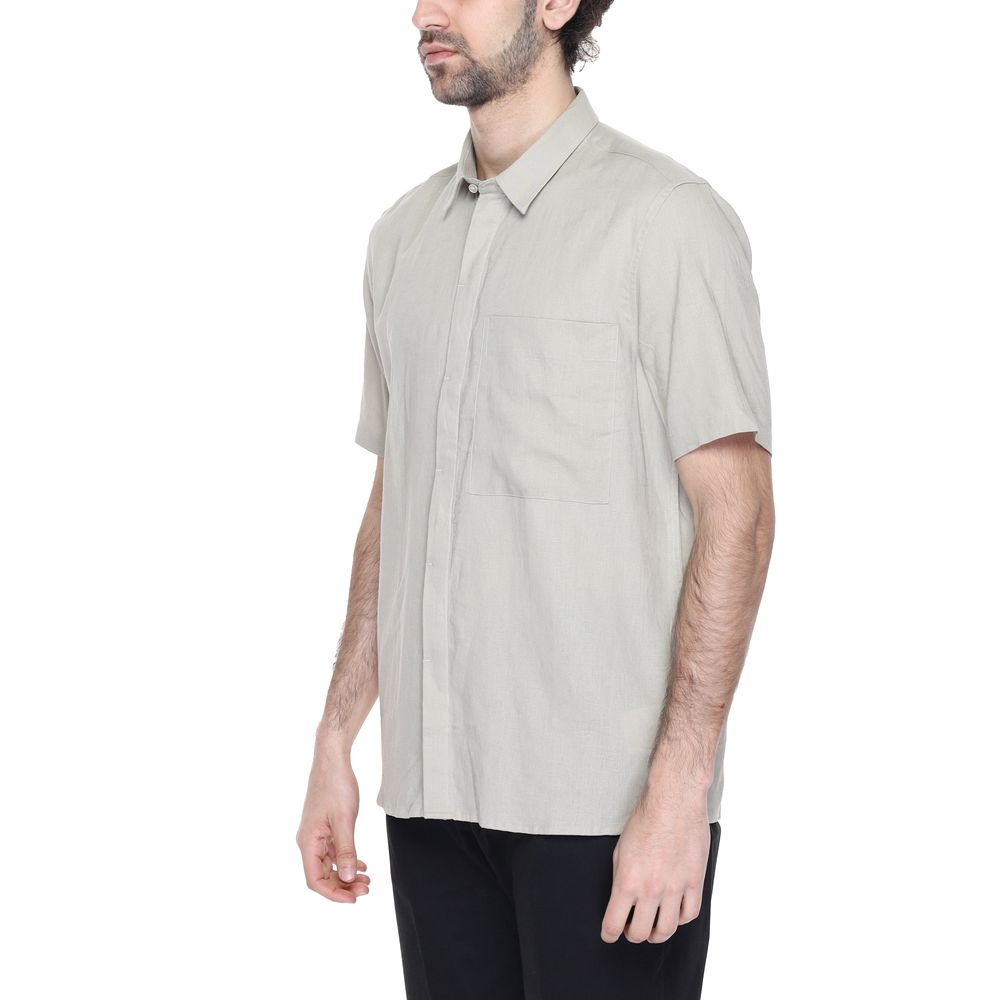 Beige Linen Shirt