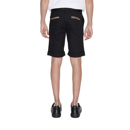 Black Cotton Short