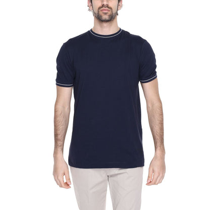 Blue Cotton T-Shirt