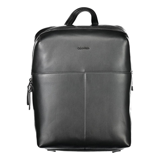 Black Polyethylene Backpack