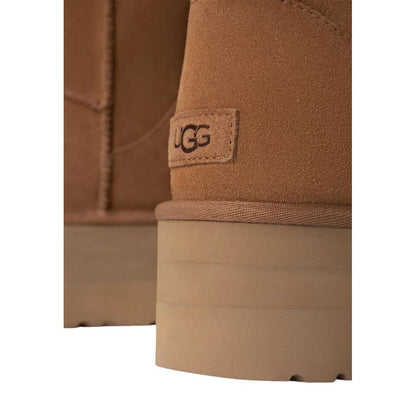 Beige Suede Boot