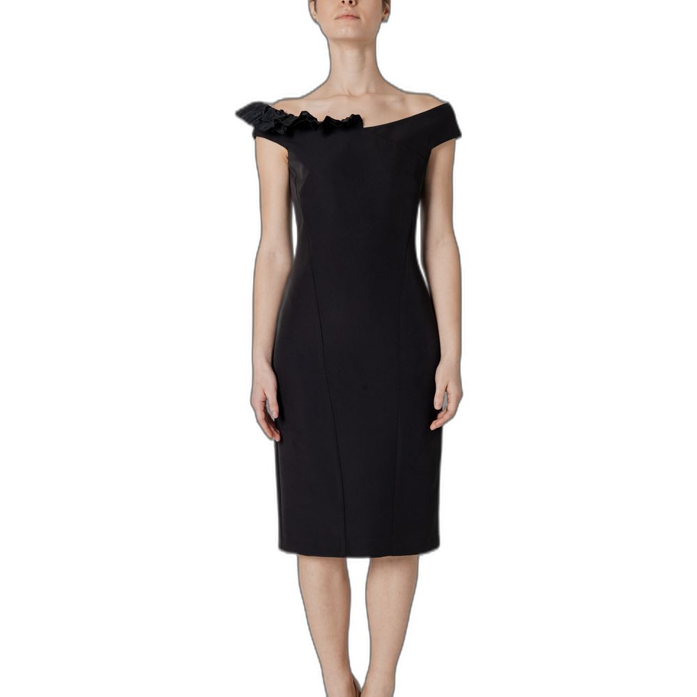 Black Polyester Dress