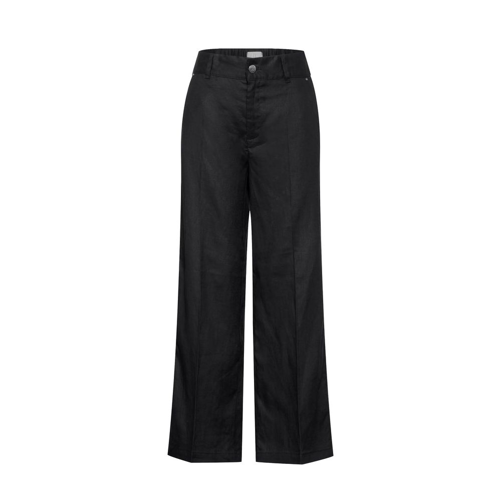 Black Linen Jeans & Pant