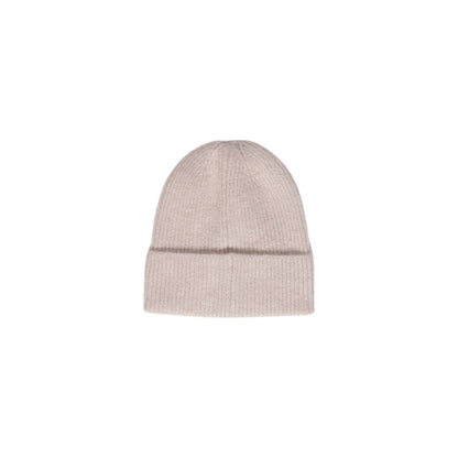 Beige Recycled Polyester Hat