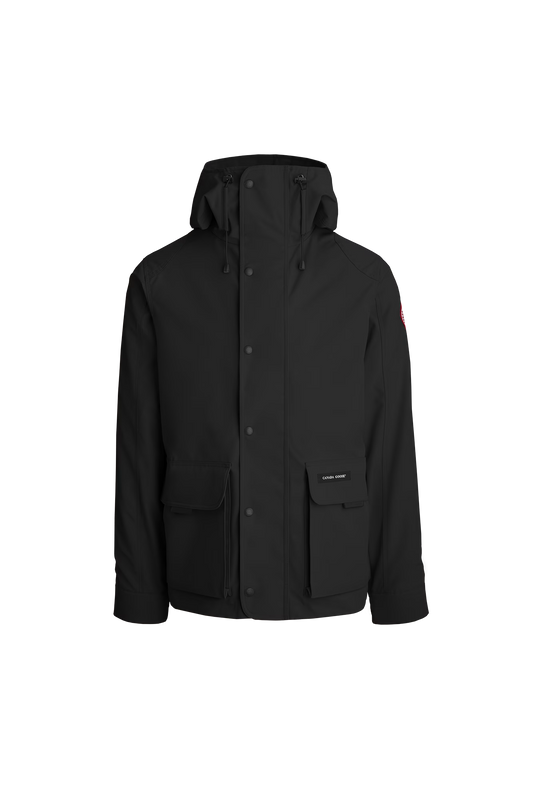 Black Polyester Lokeport Jacket