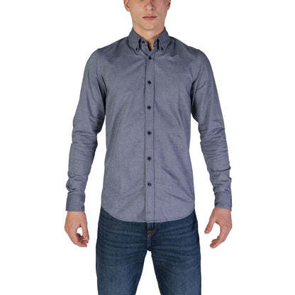 Blue Cotton Shirt