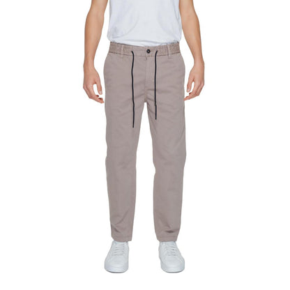 Brown Cotton Pant