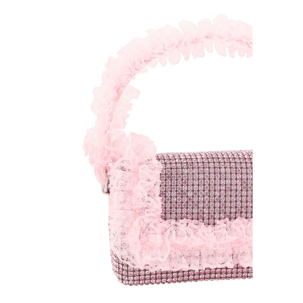 Crystal Lace Shoulder Bag