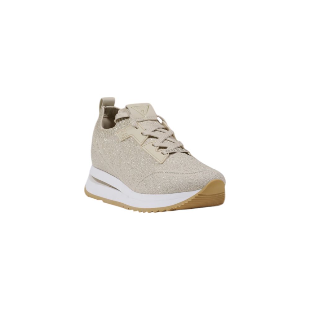 Beige Polyester Sneaker