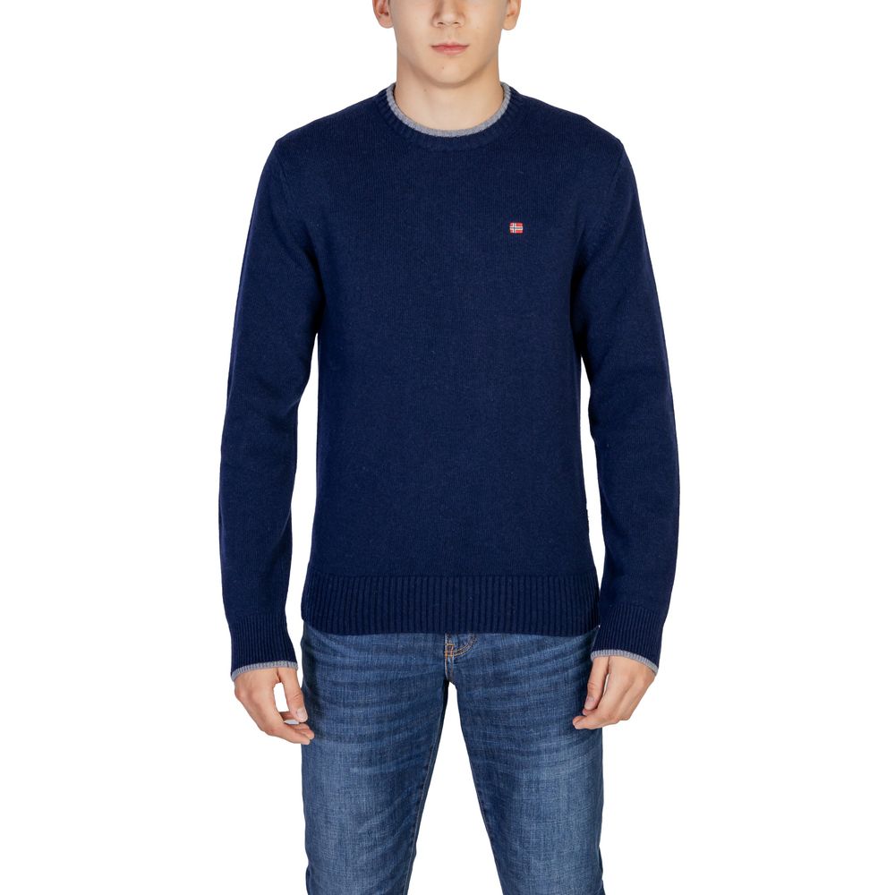 Blue Wool Sweater