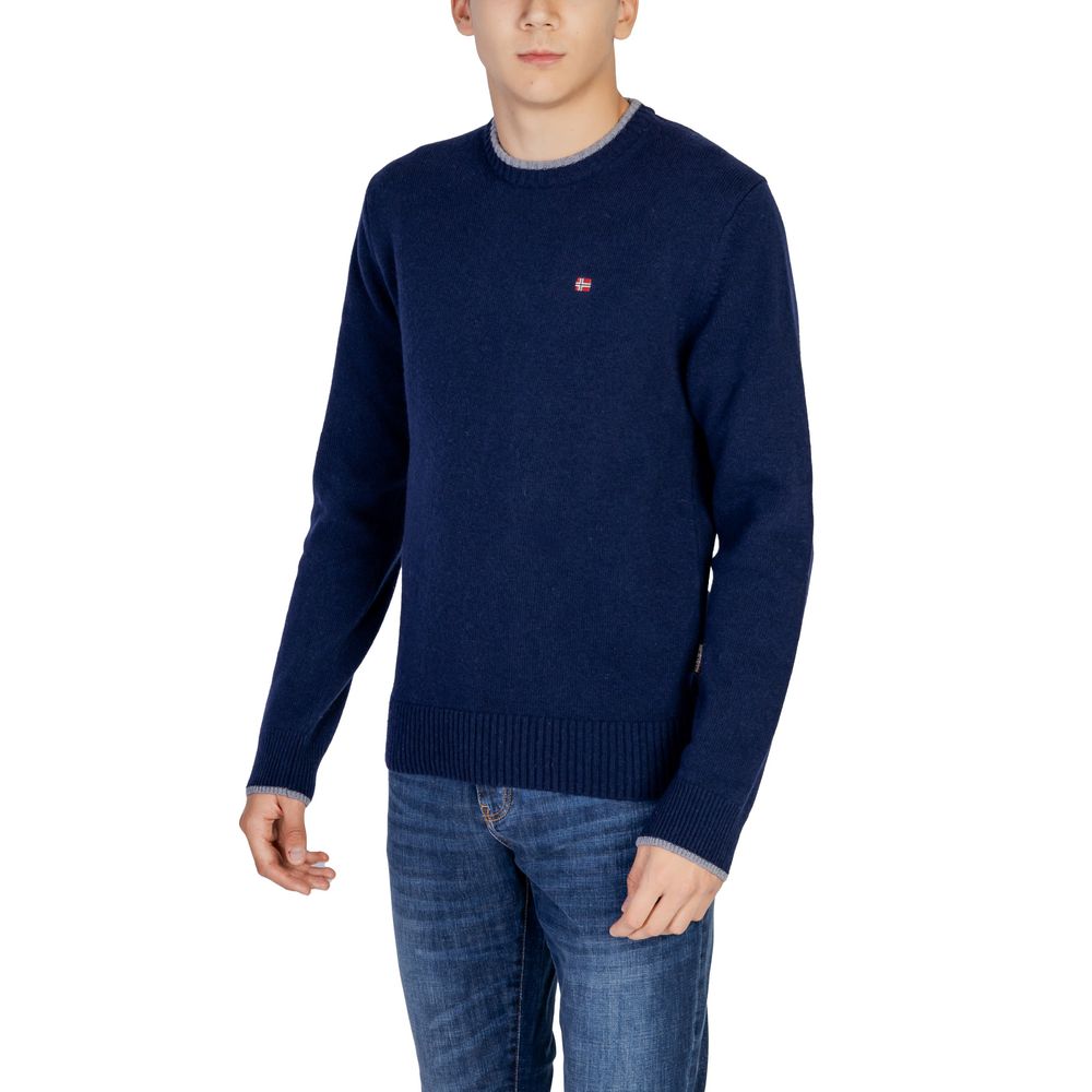 Blue Wool Sweater