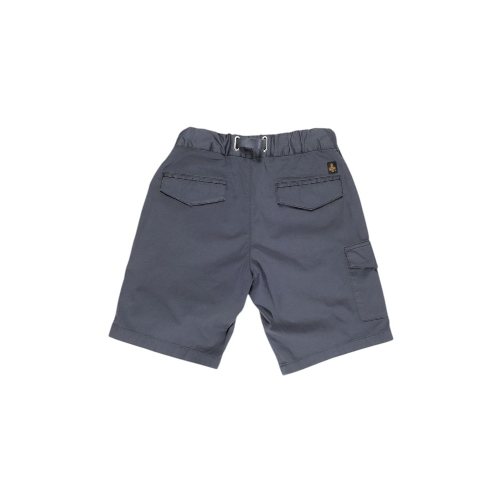 Blue Cotton Short