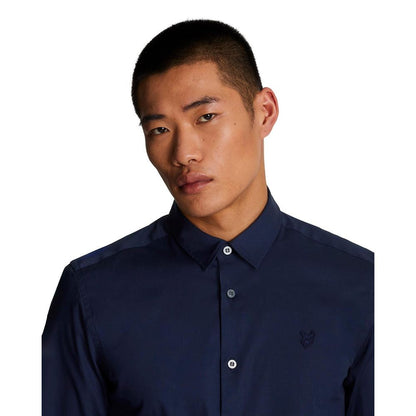 Blue Cotton Shirt