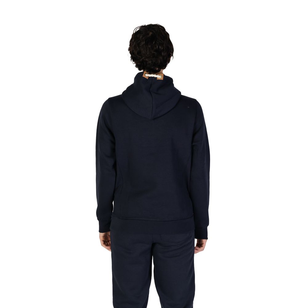 Blue Cotton Hoodie