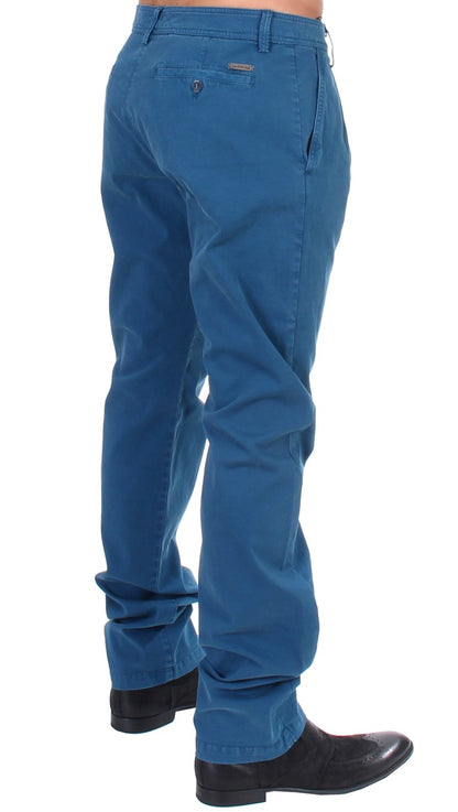 Elegant Straight Fit Cotton Chinos