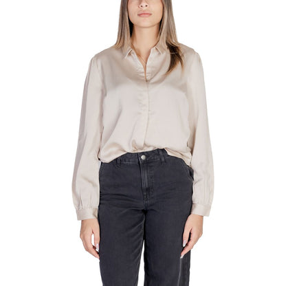 Gold Polyester Shirt