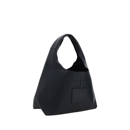 Black Calf Leather Bos Taurus Shoulder Bag