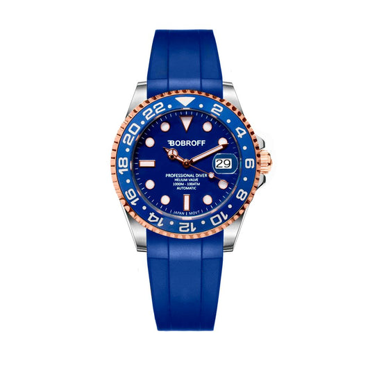 Black Rubber Sport Watch