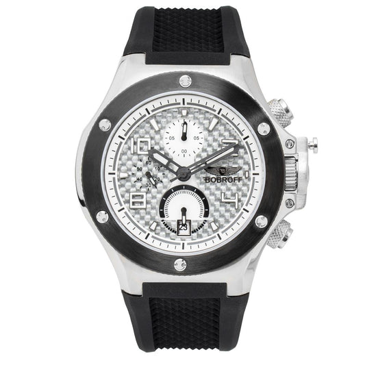 Black Rubber Bracelet Watch