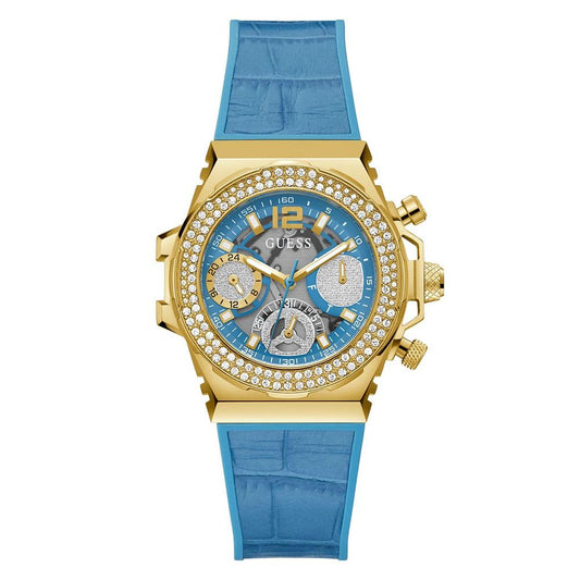 Blue Synthetic Sport Watch