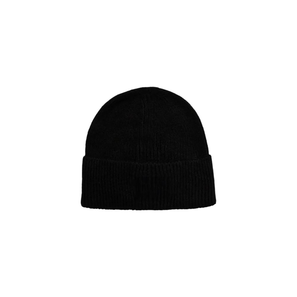 Black Marabou Cap (Baseball Hat)