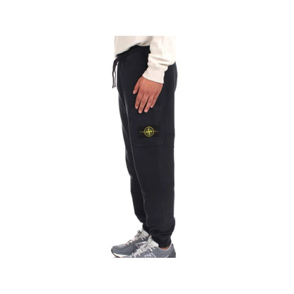 Blue Cotton Men's Tracksuit Pant