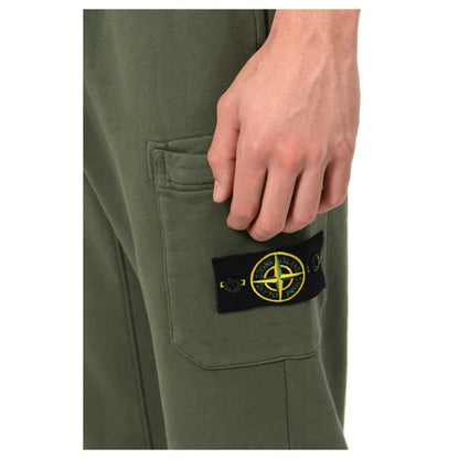 Beige Cotton Men's Pants