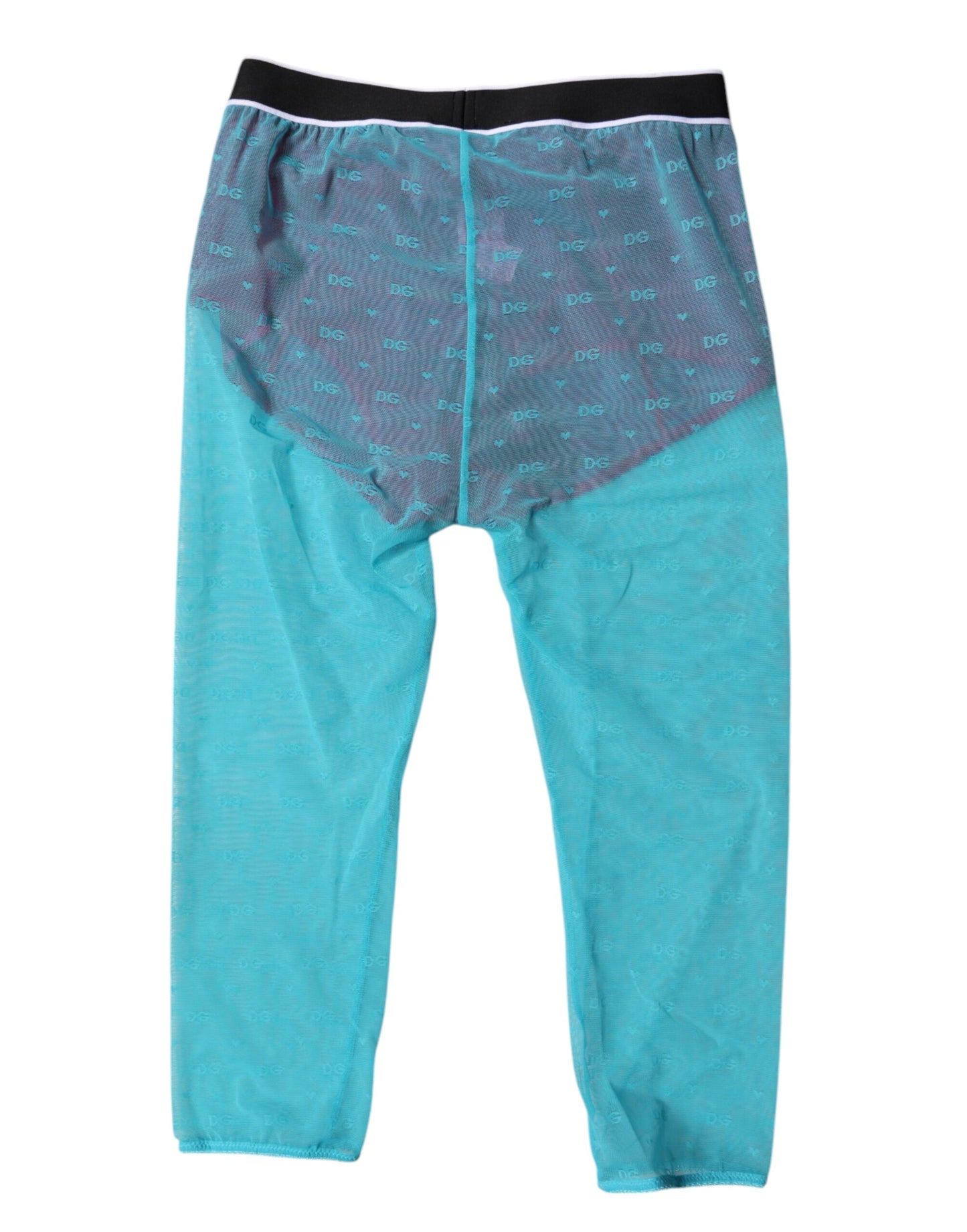 Blue Fuchsia Logo Lingerie Cropped Underwear