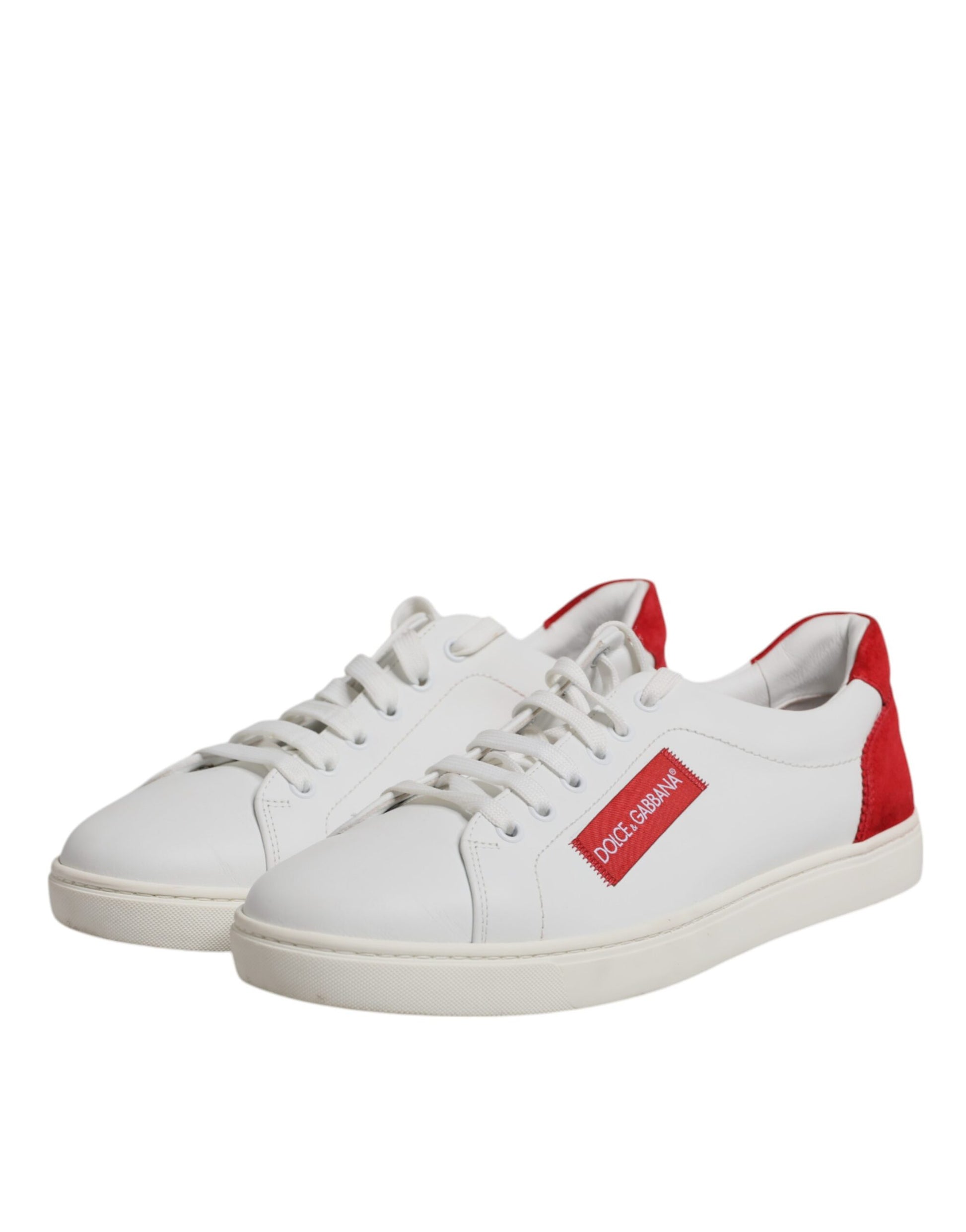 White Suede Leather Low Top Sneakers Shoes