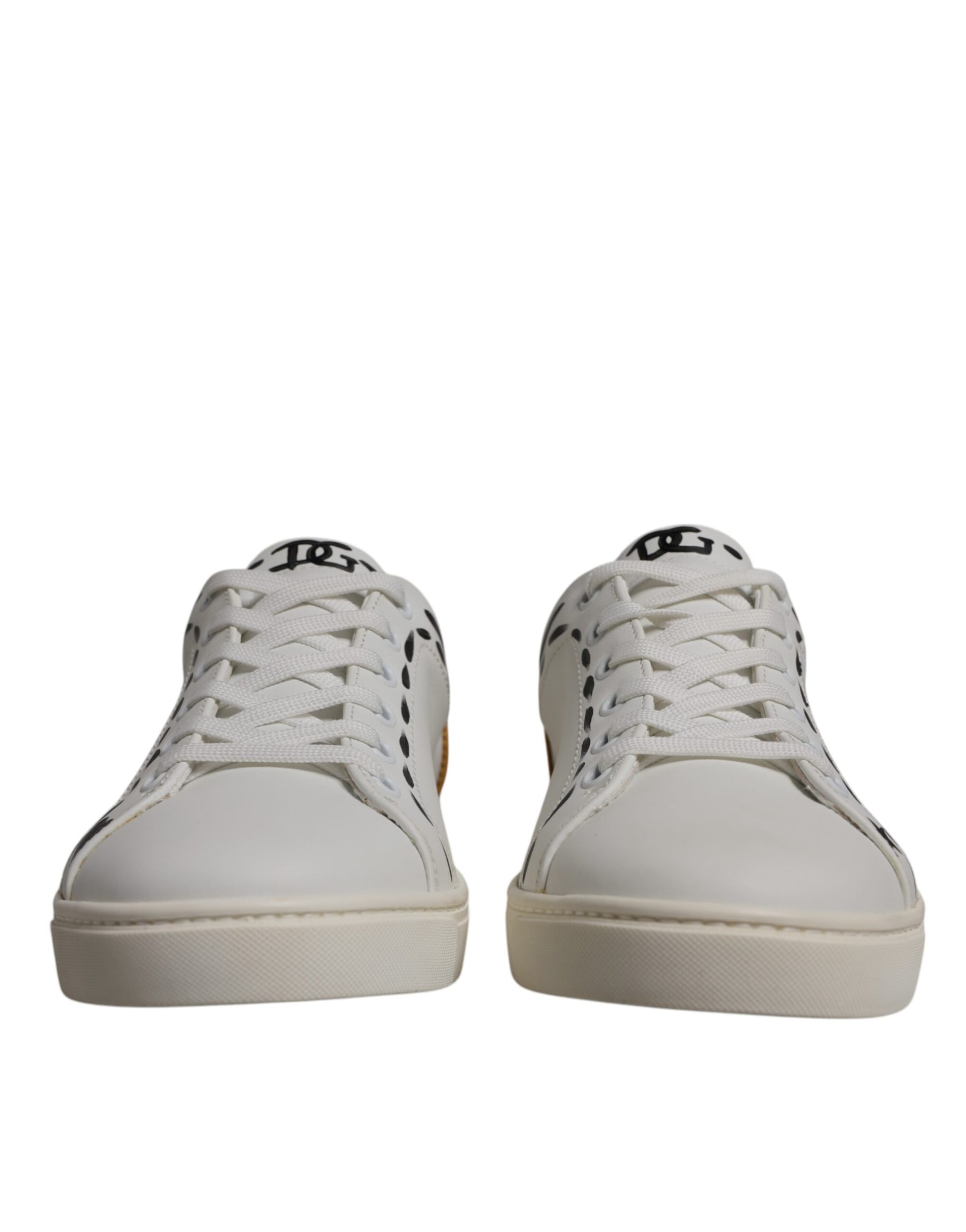 White Suede Leather Low Top Sneakers Shoes