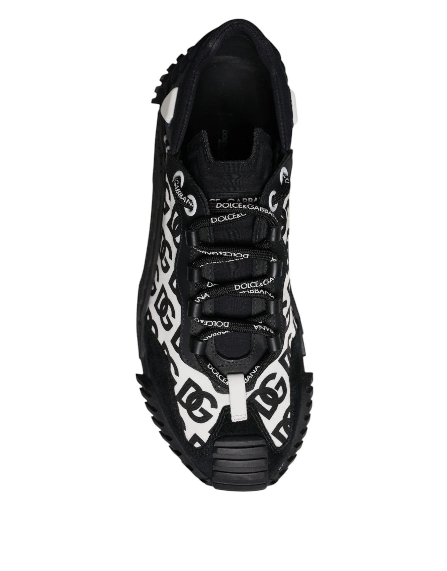 Black Logo Lace Up Low Top NS1 Sneakers Shoes