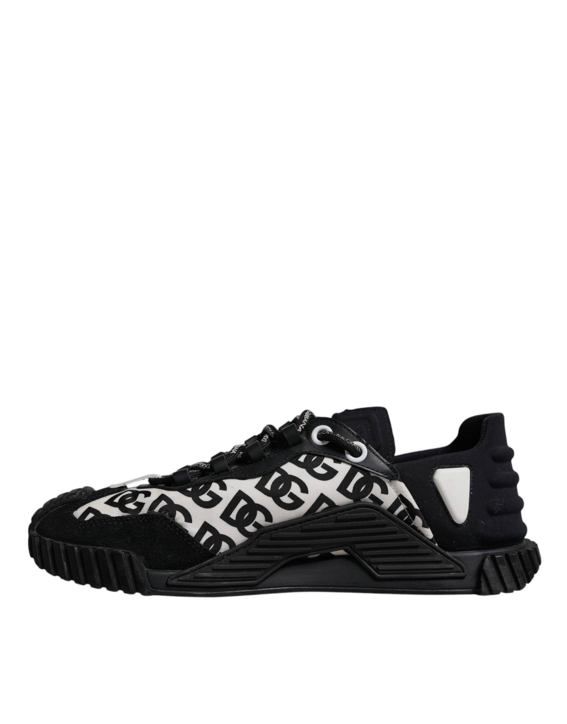 Black Logo Lace Up Low Top NS1 Sneakers Shoes