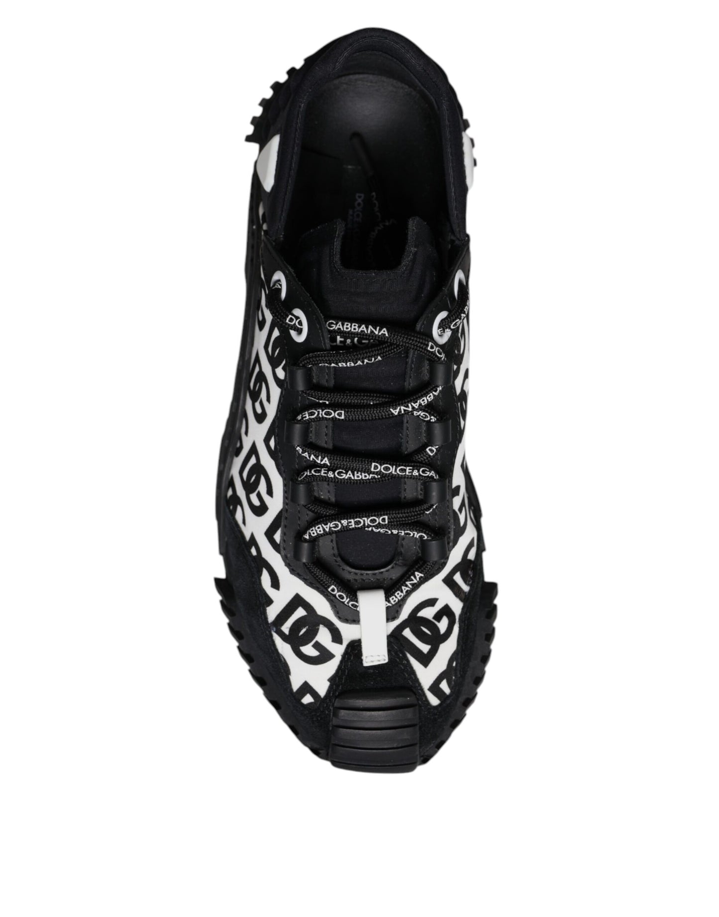 Black Logo Lace Up Low Top NS1 Sneakers Shoes