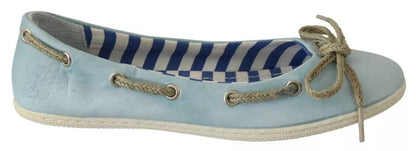 Minnesota Blue Stripe Flat Slip-On Shoes