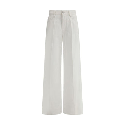 White Cotton Jeans Denim