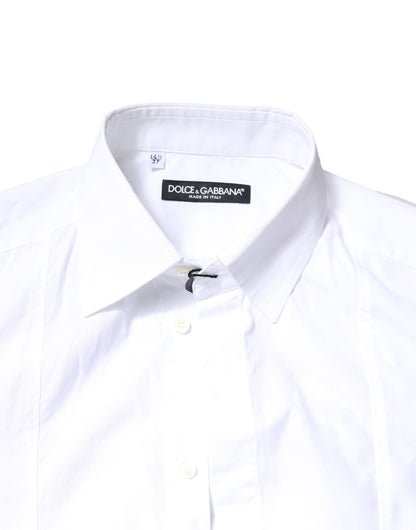 White Cotton Long Sleeves Formal Dress Shirt